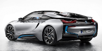 BMW i8 Spyder rendered by Theophilus Chin